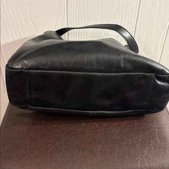 Tory Burch Dena Hobo Leather Shoulder Bag - Picture 7 of 14